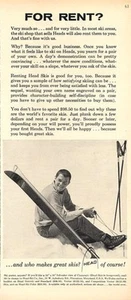 1963 Vintage Head Snow Ski's PRINT AD - Picture 1 of 1