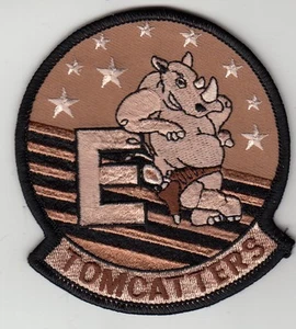 VFA-31 TOMCATTERS DESERT RHINO E SHOULDER PATCH - Picture 1 of 1