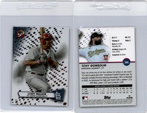 2023 Topps ERROR Larry Walker Tony Gonsolin WRONG BACK Baseball Card - Picture 1 of 1