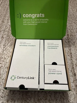 CenturyLink Wireless Modem Router Model #C1100Z New/Box Not Sealed - Image 1 of 3