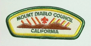 Mount Diablo Council Pfadfinderrat Patch CSP California BSA - Bild 1 von 3