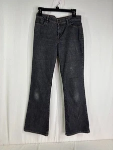 Talbots Women Heritage Boot Blue Denim Jeans Size 8/29 - Picture 1 of 4