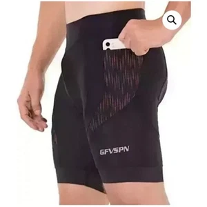 NWT GFVSPN Men's Anti-Slip Cycling Padded Bike Shorts Small - Picture 1 of 8