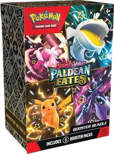 Pokémon TCG Scarlet & Violet Paldean Fates Booster Bundle Opened Box - Picture 1 of 5
