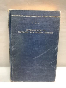Einführung in die Topologie und moderne Analyse. von George F Simmons 1963 - Bild 1 von 12