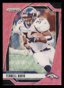 Terrell Davis 2024 Panini Prizm #91 Pink Wave Prizms Denver Broncos - Bild 1 von 2