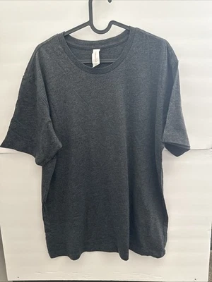 NWOT Alternative Apparel Short Sleeve Light Weight T-shirt Dark Gray Size Large - Image 1 of 4