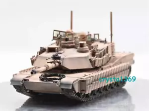 1:72 U.S Army M1A2 TUSKII Main Battle Tank Painted Finished Model Toy Ornaments - Picture 1 of 11