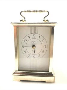 Vintage Seth Thomas CHERISH No. 242 Elegant Gold Tone Mantel Shelf Table Clock , - Picture 1 of 6