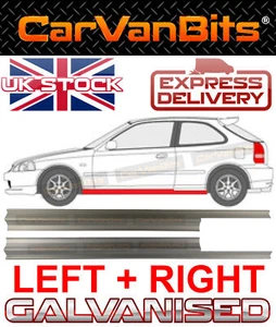 FÜR HONDA CIVIC 95-01 EJ EK 3 TÜRIGE SCHWELLER REPARATUR KÖRPER AUSSEN ROSTPLATTE SCHWELLER PAAR - Bild 1 von 9