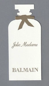 Carte publicitaire - advertising card   - Jolie Madame de Pierre Balmain - Picture 1 of 1