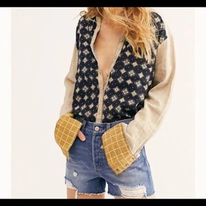 Pantalones Cortos de Jean Free People Distressed Sofia Byron Bay Nuevos con Etiquetas 24, 31 Nuevos - Imagen 1 de 9