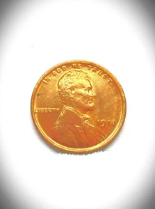 1918 LINCOLN CENT RD UNCIRCULATED / BU +++ CONDITION #3 - Picture 1 of 14