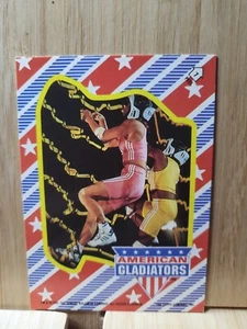 American Gladiators🏆1991 Topps #7  STICKER 🏆 FREE POST - Picture 1 of 2