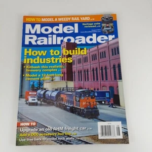 Model Railroader Magazine Aug 2014 Vol 81 No 8 Build Industries, Yards, Cliffs - Picture 1 of 12