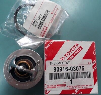 Genuine Thermostat & Gasket Set Toyota Mr2 Sw2,celica Gt4 St185 2.0 Turbo 3sgte • 27.88€