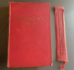 Harmony - Walter Piston -1941 -First Edition - Picture 1 of 1