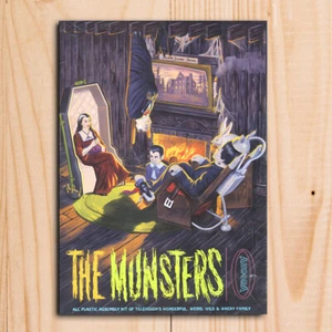 The Munsters Retro Vintage Metall Plaketten Poster Bild - Bild 1 von 2