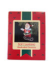 VINTAGE Hallmark 1988 "Soft Landing" Ornament Santa Ice Skating BRAND NEW IN BOX