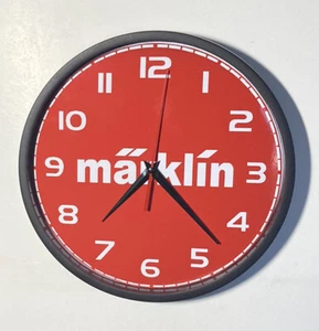 Märklin Modelleisenbahnen batteriebetriebene Wanduhr - Bild 1 von 2