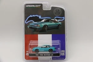 GREENLIGHT 1/64 1991 FORD MUSTANG 5.0 - Picture 1 of 7
