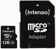 Intenso Micro SDXC Karte 128GB Speicherkarte UHS-I Premium 90MB/s Class 10 bulk