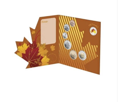 2010 Oh Canada 7 coin Gift Set With Coloured 25 Cent - Image 1 of 4