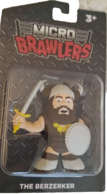 Caja de lucha libre profesional The Berserker Micro Brawler exclusiva AEW WWE ROH WWF Foto 1 de 2