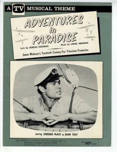 Fernseher TV Noten 1960 Adventures In Paradise GARDNER McKAY - Bild 1 von 1