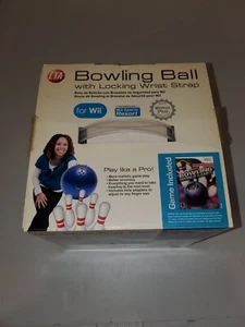 Accesorio remoto de bola de boliche CTA + Juego completo de bolos AMF para Nintendo Wii + Caja - Imagen 1 de 18