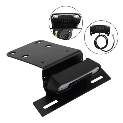 License Plate Holder Bracket fit for KAWASAKI D-TRACKER-X KLX250 S/SF 08-22 21 - Imagem 1 de 4