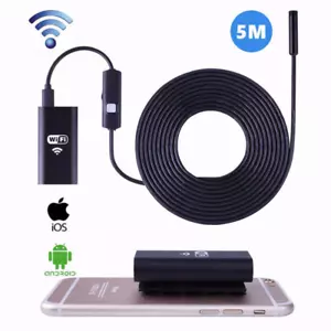 HD WIFI 8MM Endoskop Kamera Inspektion Wasserdicht Typ-C USB für Android iPhone - Bild 1 von 20