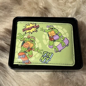 NIB Buckle-Down Men's Bi-fold Wallet - Teenage Mutant Ninja Turtles - Skateboard - Picture 1 of 4