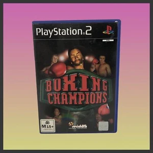 BOXING CHAMPIONS PlayStation 2 PS2 Complete PAL Game Very Good Condition - Picture 1 of 7