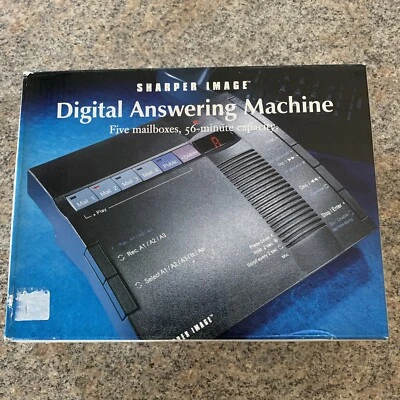 Sharper Image Digital Answering Machine - Image 1 of 3