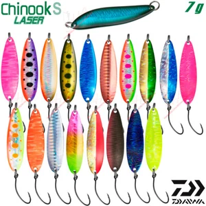 Daiwa Chinook S Laser 7 g 53 mm trout spoon various color - Picture 1 of 18
