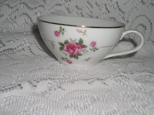 Fine China Japan Gemini Rose Cup Teacup Coffee - Picture 1 of 4