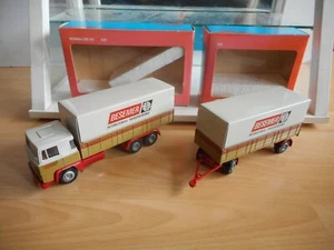 Tekno Holland Scania LBS 141 + Trailer "Besemer" in Brown on 1:50 in Box - Imagen 1 de 3