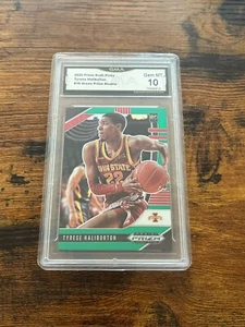 Prizm Draft Picks Tyrese Haliburton Green Prizm Rookie RC #10 GMA 10 2020-21 - Imagen 1 de 1