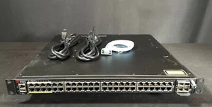 Brocade ICX7450-48P-STK-E 48-port 1 GbE PoE+ 2×40 GbE QSFP+ -Same Day Shipping - Picture 1 of 5