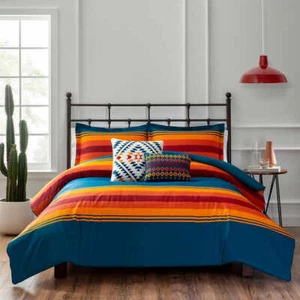 NUEVO Juego de 5 edredones Pendleton 1 edredón 2 fundas de almohada 2 almohadas decorativas - Imagen 1 de 29