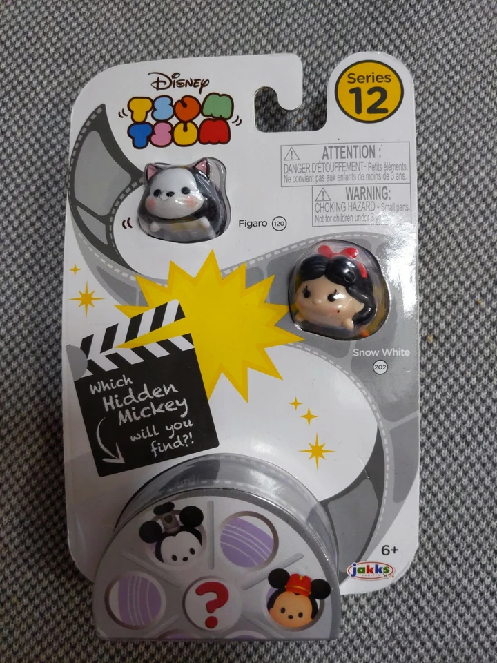Disney TSUM TSUM - Serie 12 FIGARO/BLANCANIEVES y Mickey SUPRISE. M21 Foto 1 de 1