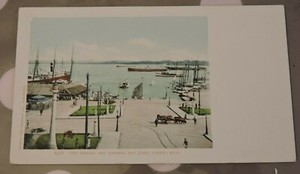 1902? Narrow Detroit Post Card #6388 Marina & Harbor San Juan Puerto Rico
