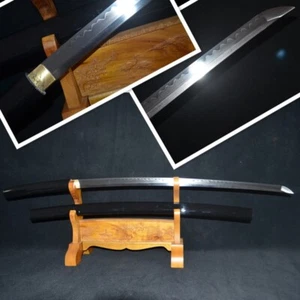 Handmade Japanese Katana Sword T 10 High carbon steel top quality CLAY TEMPERED - Picture 1 of 12