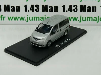 J COLLECTION NI4 VOITURE 1/43 ELIGOR : NISSAN NV200 Combi silver fourgonnette