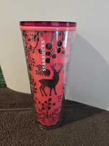 Starbucks Tumbler Cup 24oz Woodland Lace Color Change - Picture 1 of 7
