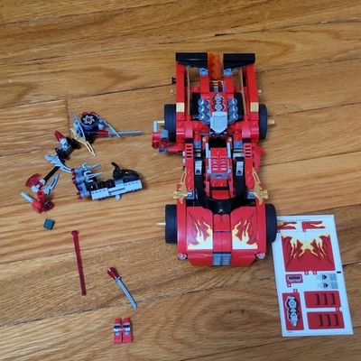 LEGO Ninjago 70727 Kai’s X-1 Ninja Charger – no minifigs, near complete. - Image 1 of 4