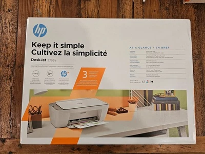 HP Deskjet 2755E Inkjet Multifunction Printer - NEW IN BOX - Image 1 of 3