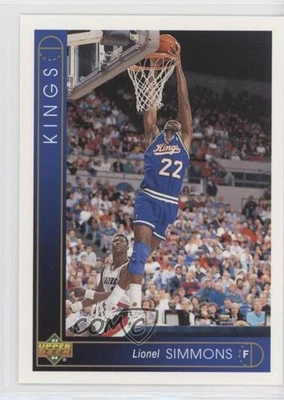 1993-94 Upper Deck Lionel Simmons #99 - Image 1 of 2
