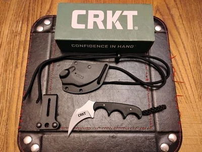 CRKT Keramin Fixed Blade Knife: Compact Utility Neck Knife, Folts Razor Edge ... - Image 1 of 2